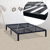 Fast Furnishings Twin XL Metal Platform Bed Frame